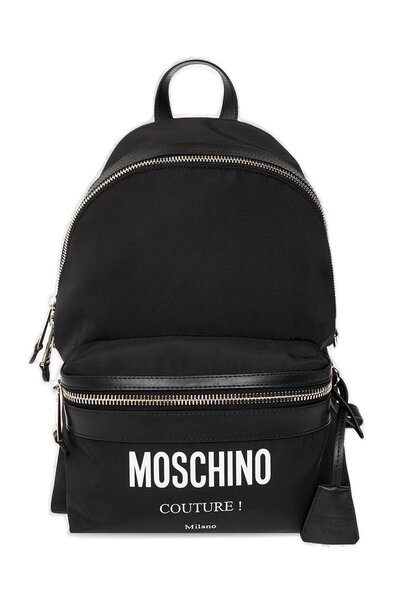 Moschino 남성 Couture 로고 프린트 백팩
