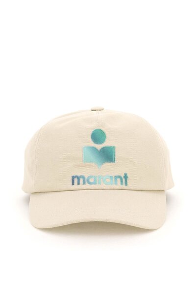 Isabel Marant 여성 로고 프린트 야구 모자