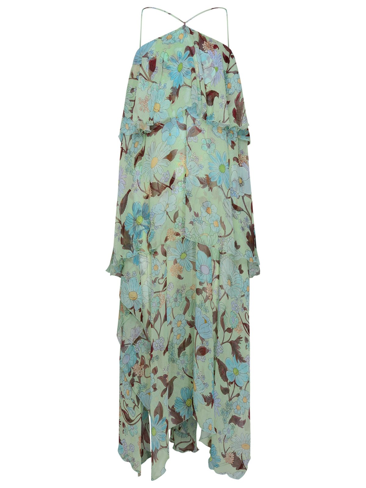 Stella McCartney 플로럴 프린트 맥시 드레스