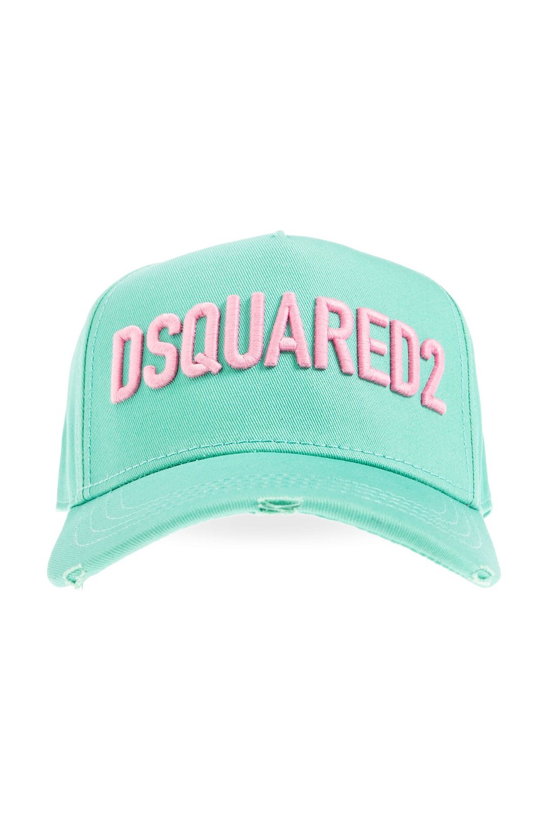 Dsquared2 로고 자수 야구 모자