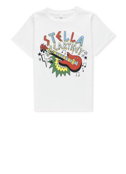 Stella McCartney Kids Stella McCartney 키즈 그래픽 프린트 크루넥 티셔츠