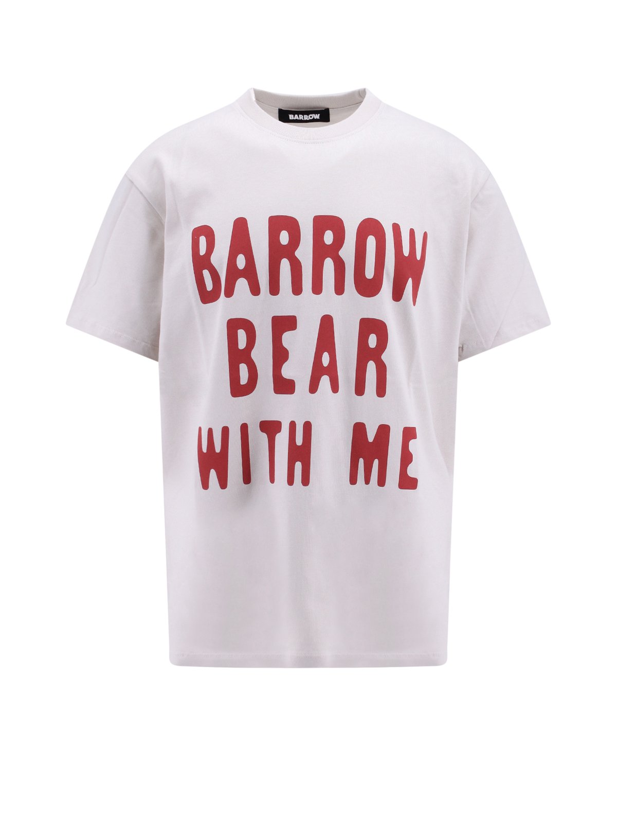 Barrow 로고 프린트 크루넥 티셔츠
